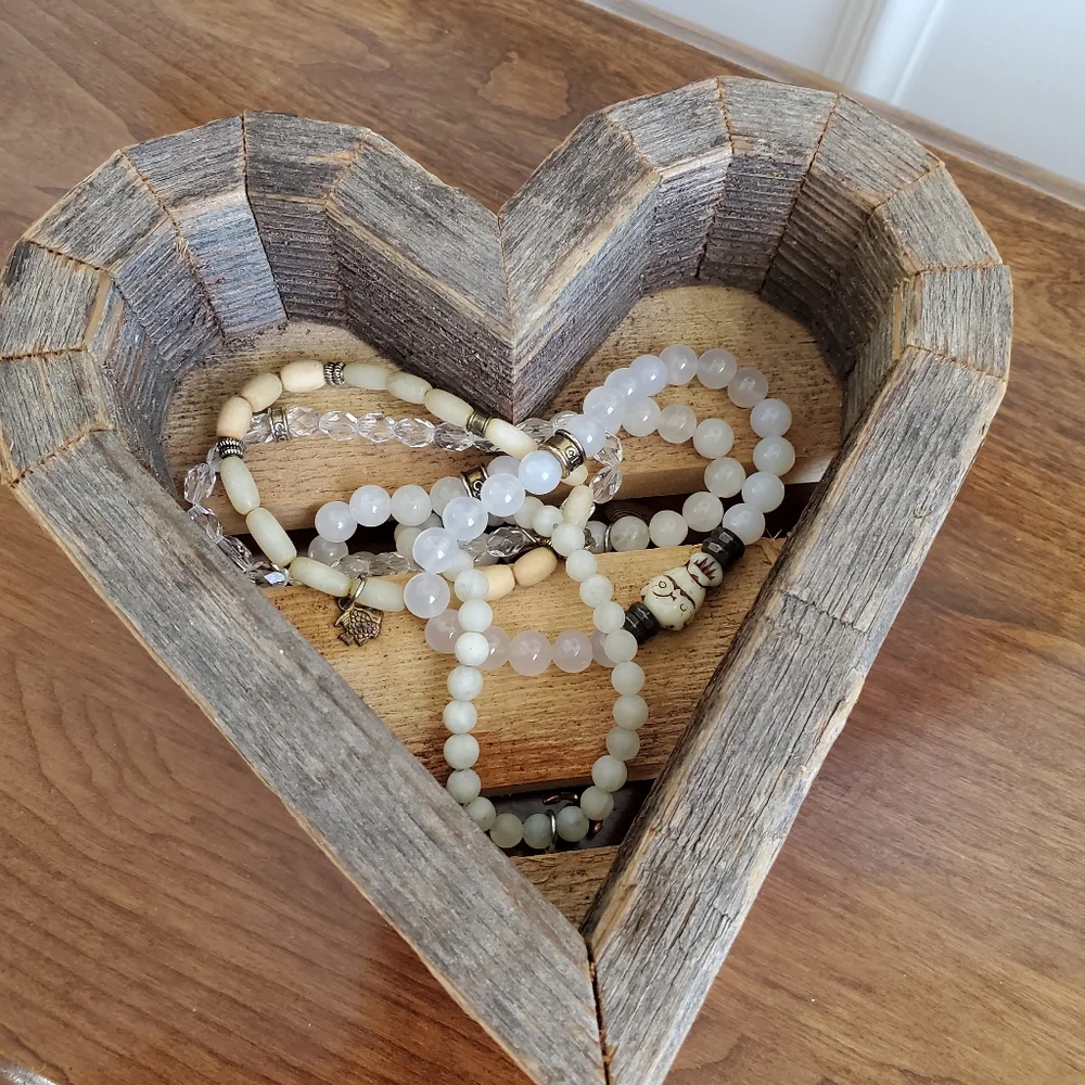 3 Sets - Stack Bracelets - Multi Style - Picture 2 of 6